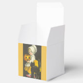 ガールパンプキンキャットヴィンテージハローウィンパーティお願いボックス フェイバーボックス (オープン)