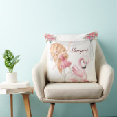 ガールパーソナライズされたバレエ装飾用クッション クッション (椅子)