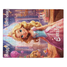 ガールパーソナライズされた誕生日