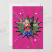 ガールヒーロすごいーバースデーパーティー 招待状 (裏面)