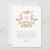 ガールピンクサンキューカード サンキューカード (正面)