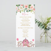 ガールピンクファームベビーシャワーメニュー メニュー (スタンド正面)