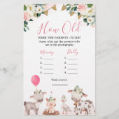 ガールピンクファーム何歳の両親 (正面)