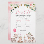 ガールピンクファーム何歳の両親 (正面/裏面)