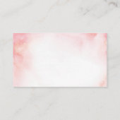 ガールピンクファーム赤ちゃんシャワーおむつラッフルエンクロージャー エンクロージャーカード (裏面)