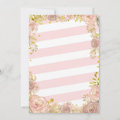 ガールピンク私たちのカボチャは1つの招待状を回している 招待状 (裏面)