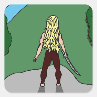 ガールファイターシール スクエアシール