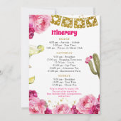 ガールファイナルフィエスタバチェロレッテ週末旅行 招待状 (裏面)