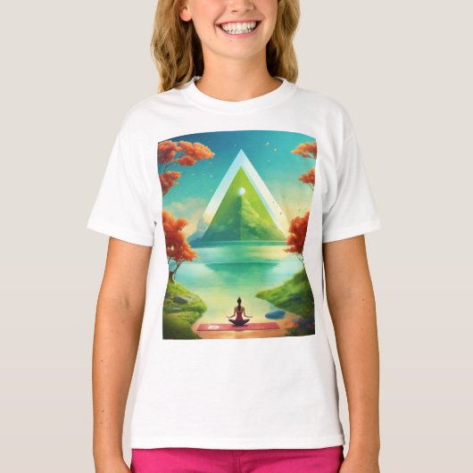 ガールファッションデザインTシャツ Tシャツ (正面)