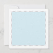 ガールファンキーアイススケートで滑る誕生日パーティー 招待状 (裏面)