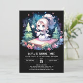 ガールファンタジーウィザード誕生日 招待状 (スタンド正面)