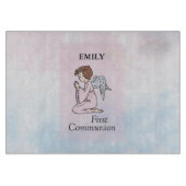 ガールファーストコミュニオンエンジェル カッティングボード (正面)