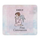 ガールファーストコミュニオンエンジェル カッティングボード (正面)