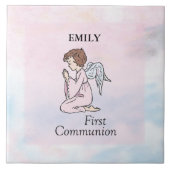 ガールファーストコミュニオンエンジェル タイル (正面)