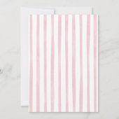 ガールファースト年Touchダウンサッカーファースト誕生日 招待状 (裏面)