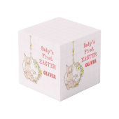 ガールファースト復活祭バニーonフラワースイング フォトキューブ (裏面アングル)