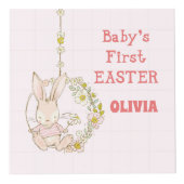 ガールファースト復活祭バニーonフラワースイング フォトキューブ (正面)