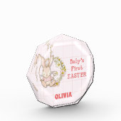 ガールファースト復活祭バニーonフラワースイング フォトブロック (左)