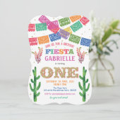 ガールファースト誕生日招待状，メキシコ，フィエスタ 招待状 (スタンド正面)