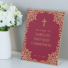 ガールファースト金ゴールドフェイクバ離れルガンディ 台座サイン