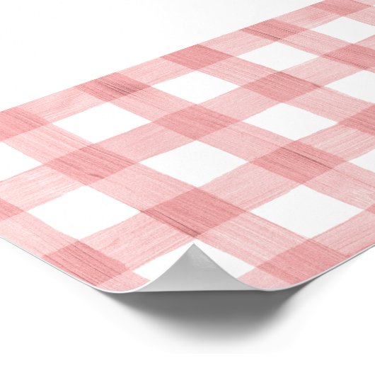 ガールファーム動物ウェルカムサイン ポスター (角)