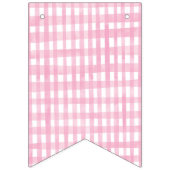 ガールファーム納屋周囲の庭動物紙吹雪ハッピーバースデー バンティングフラッグ (第1の旗)