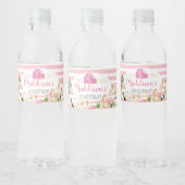 ガールファーム誕生日ウォーターボトルラベル ペットボトルラベル (ボトル)