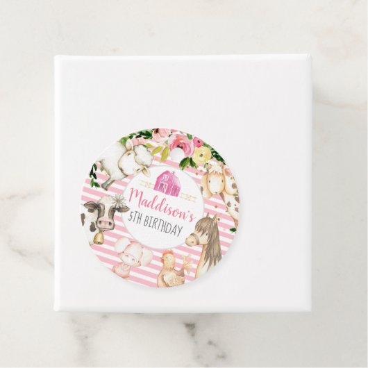 ガールファーム誕生日スティッカーズファームウィズネス フェイバータグ (インサイチュ)