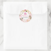 ガールファーム誕生日スティッカーズファームウィズネス ラウンドシール (バッグ)