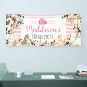 ガールファーム誕生日バナー 横断幕 (トレードショー)