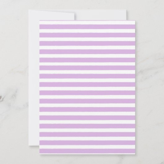 ガールファーム誕生日招待状 招待状 (裏面)