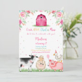 ガールファーム誕生日 招待状 (スタンド正面)