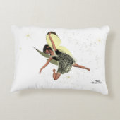 ガールフェアリーウィングス装飾用クッション アクセントクッション (裏面)