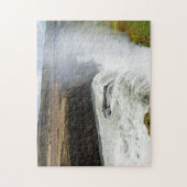 ガールフォスの滝 – 南西アイスランド ジグソーパズル (縦)