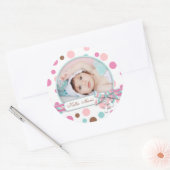 ガールフォトシールR FP ラウンドシール (封筒)