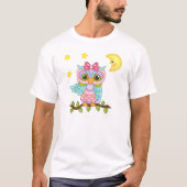 ガールフクロウ Tシャツ (正面)