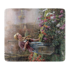 ガールフランスの魚釣りインブリタニー カッティングボード