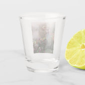 ガールフランスの魚釣りインブリタニー ショットグラス (裏面)