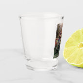 ガールフランスの魚釣りインブリタニー ショットグラス (左)