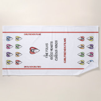 ガールフレンズフィルムズビーチタオル ビーチタオル
