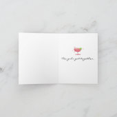 ガールフレンズ集まる招待状 招待状 (内部)