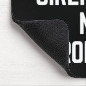 ガールフレンドおもしろい引用文 マウスパッド (コーナー)