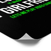 ガールフレンドがビデオGaを受け取った時遊に好きになる ポスター (角)