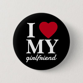 ガールフレンドが大好きなバレンタインデー |ボーイフレンド 缶バッジ