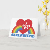 ガールフレンドが大好き カード (黄色い花)