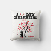 ガールフレンドが大好き クッション (正面)