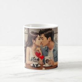 ガールフレンドが大好き コーヒーマグカップ