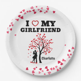 ガールフレンドが大好き ペーパープレート