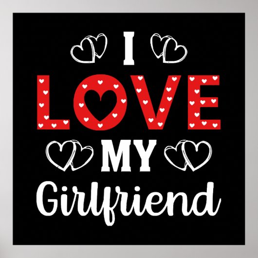 ガールフレンドが大好き ポスター (正面)