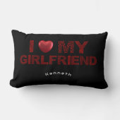ガールフレンドが大好き ランバークッション (正面)